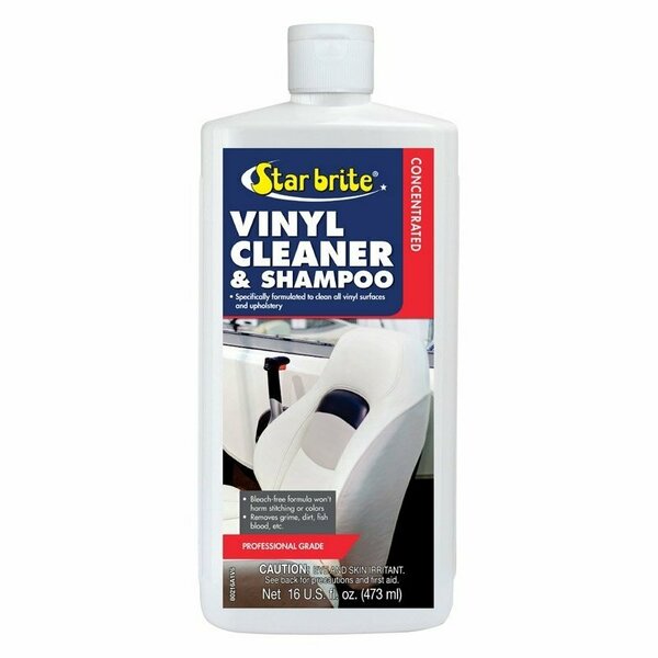 Brite Star SHAMPOO-VINYL 16OZ 080216P